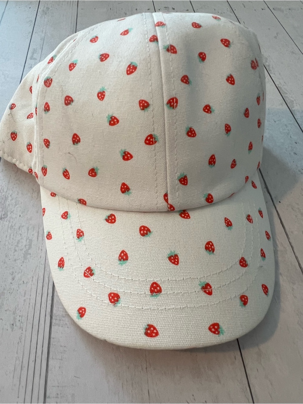 Toddler Girls' Strawberry Bow Baseball Hat